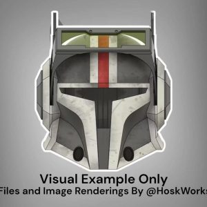 Tech Inspired Custom Mandalorian Helmet – DIY Print Kit