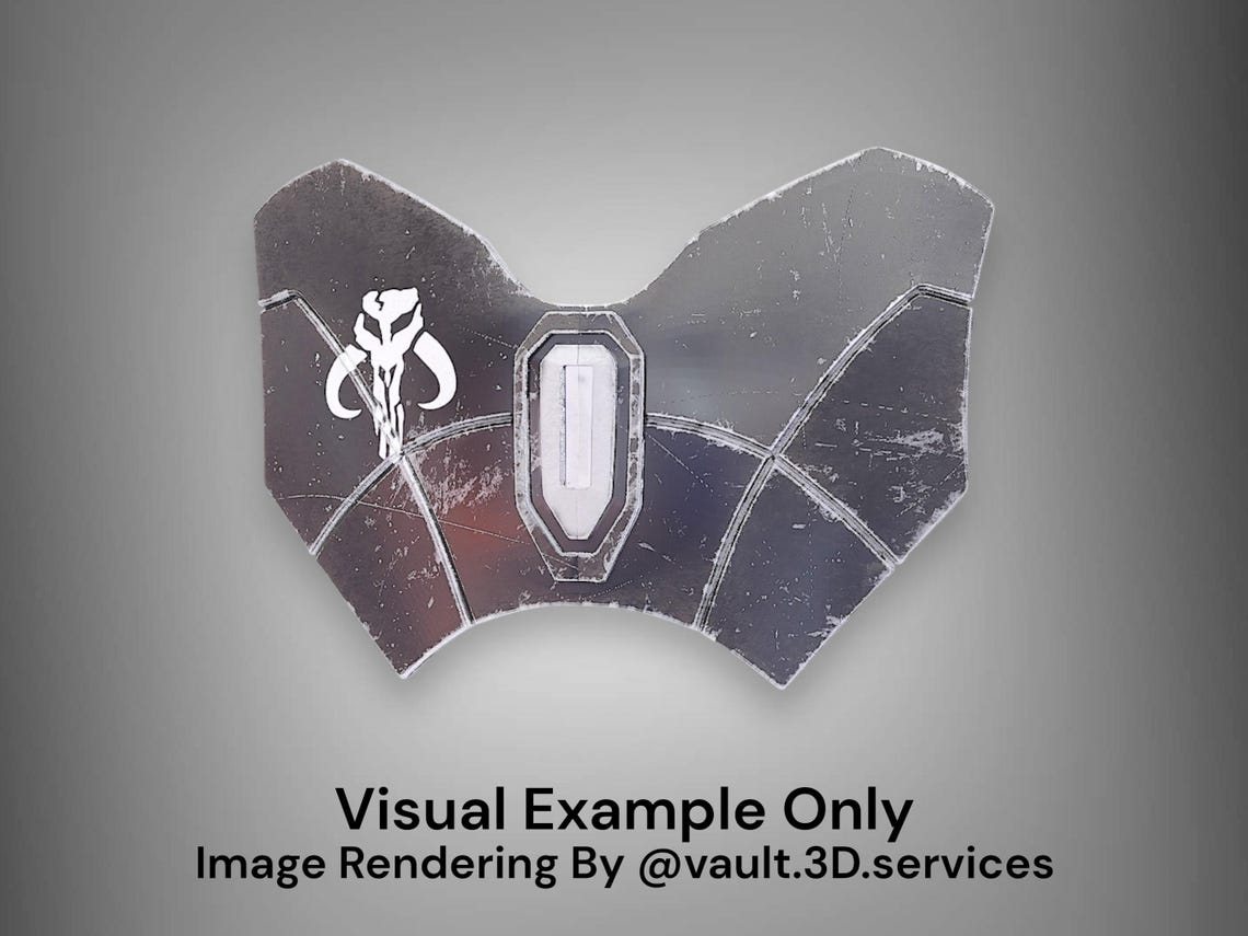 Mandalorian Stormbringer Helmet and Armor – DIY Print Kit 4 Mandalorian Stormbringer Helmet and Armor – DIY Print Kit - Image 4