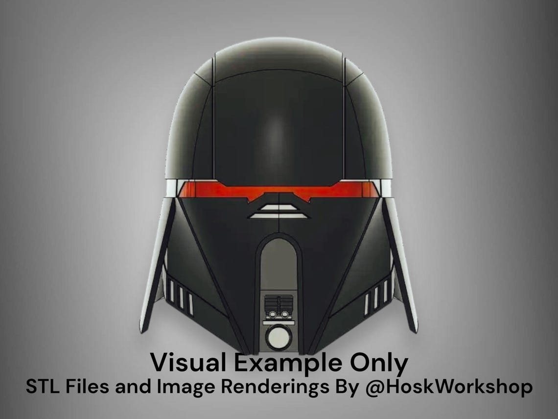 Inquisitor Inspired Mandalorian Helmet – DIY Print Kit 1 Inquisitor Inspired Mandalorian Helmet – DIY Print Kit