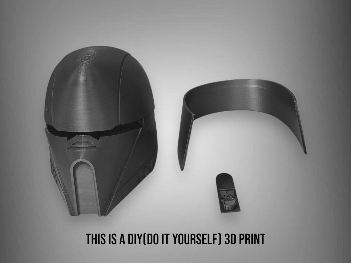 Inquisitor Inspired Mandalorian Helmet – DIY Print Kit 2 Inquisitor Inspired Mandalorian Helmet – DIY Print Kit - Image 2