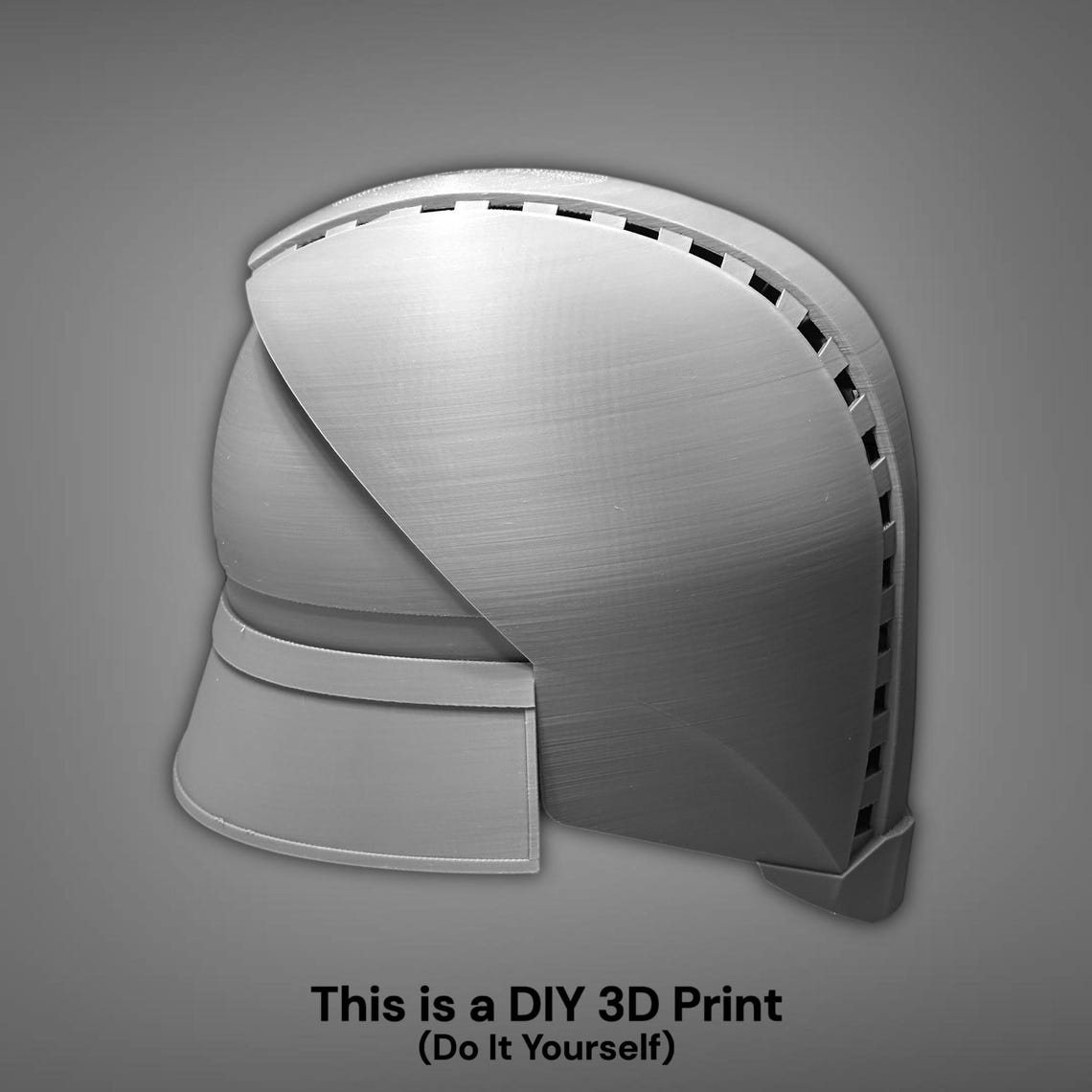 Custom Sith Inquisitor Inspired Helmet – DIY Print Kit - Image 4
