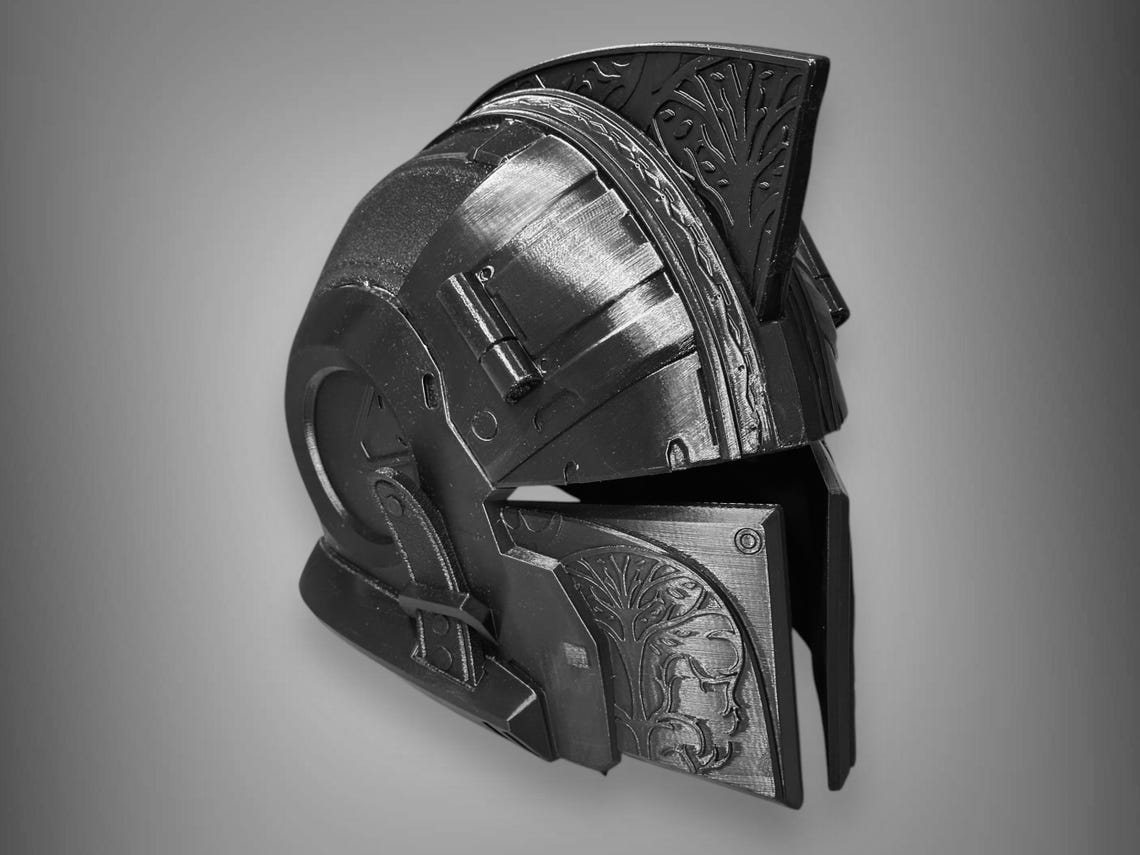 Warlock Iron Companion Hood Cosplay Helmet from Destiny 2 – DIY Print Kit