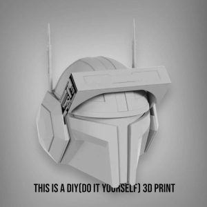 The Insertion Mandalorian Helmet – DIY Print Kit