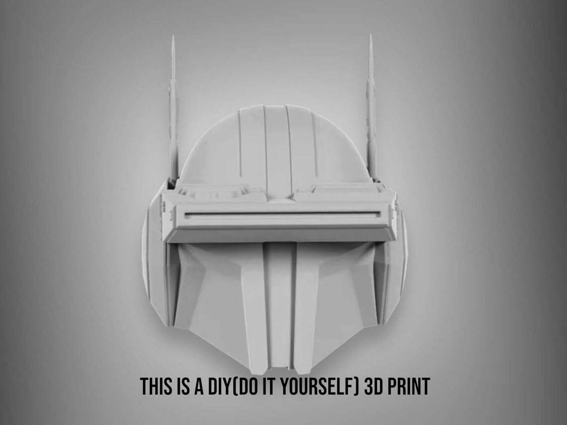 The Insertion Mandalorian Helmet – DIY Print Kit - Image 2