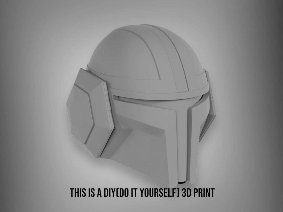 The Insertion Mandalorian Helmet – DIY Print Kit - Image 3