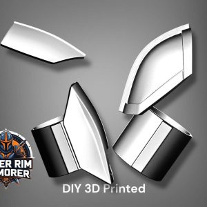 Mandalorian Nomad Shoulder and Bicep Armor – DIY Print Kit