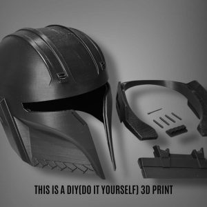 Cowboy Mandalorian Helmet – DIY Print Kit