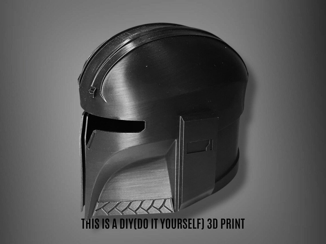 Cowboy Mandalorian Helmet – DIY Print Kit 3 Cowboy Mandalorian Helmet – DIY Print Kit - Image 3