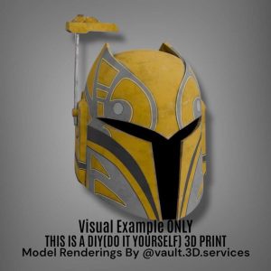 Ursa Wren Nite Owl Mandalorian Helmet – DIY Print Kit