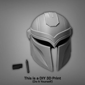 Custom Nite Owl Mandalorian Helmet – DIY Print Kit
