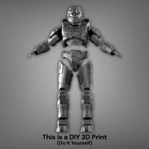 Halo 3 Master Chief Cosplay Helmet and Cosplay Armor – DIY Print Kit