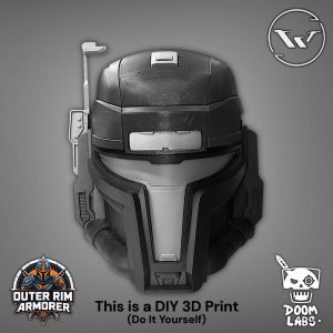 Halofied Jango Fett Mandalorian Helmet – DIY Print Kit