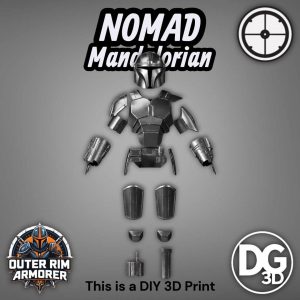 Mandalorian Nomad Armor and Helmet – DIY Print Kit