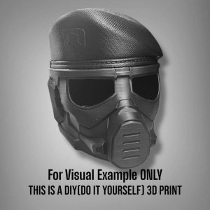 Custom Fan-Made Jaguar Cosplay Helmet – DIY Print Kit
