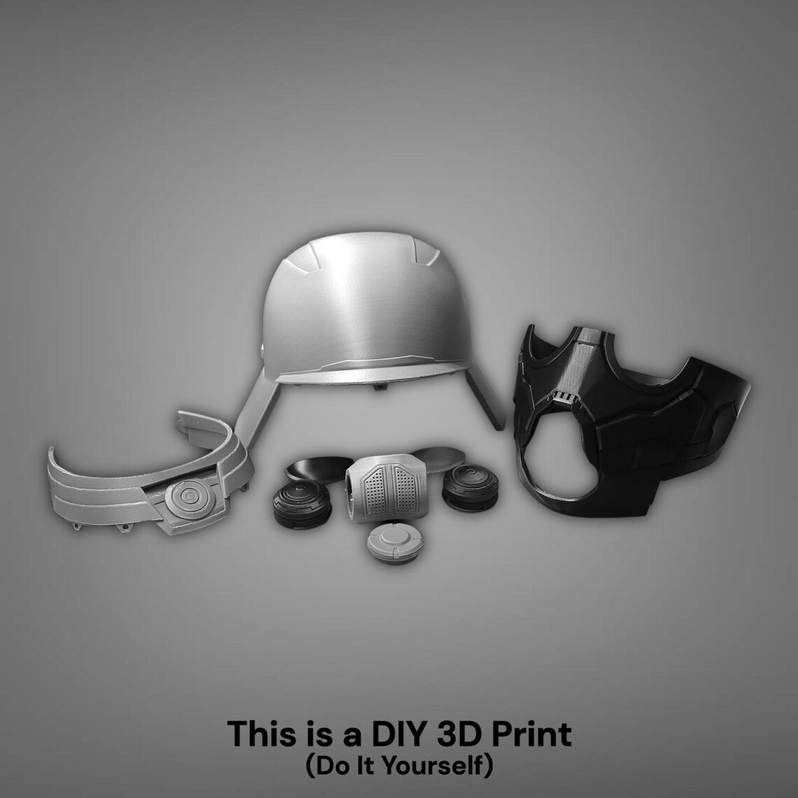 Unofficial Fan-Made Cosplay Field Chemist Helmet – DIY Print Kit 3 Unofficial Fan-Made Cosplay Field Chemist Helmet – DIY Print Kit - Image 3