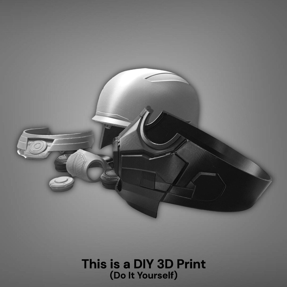 Unofficial Fan-Made Cosplay Field Chemist Helmet – DIY Print Kit 4 Unofficial Fan-Made Cosplay Field Chemist Helmet – DIY Print Kit - Image 4