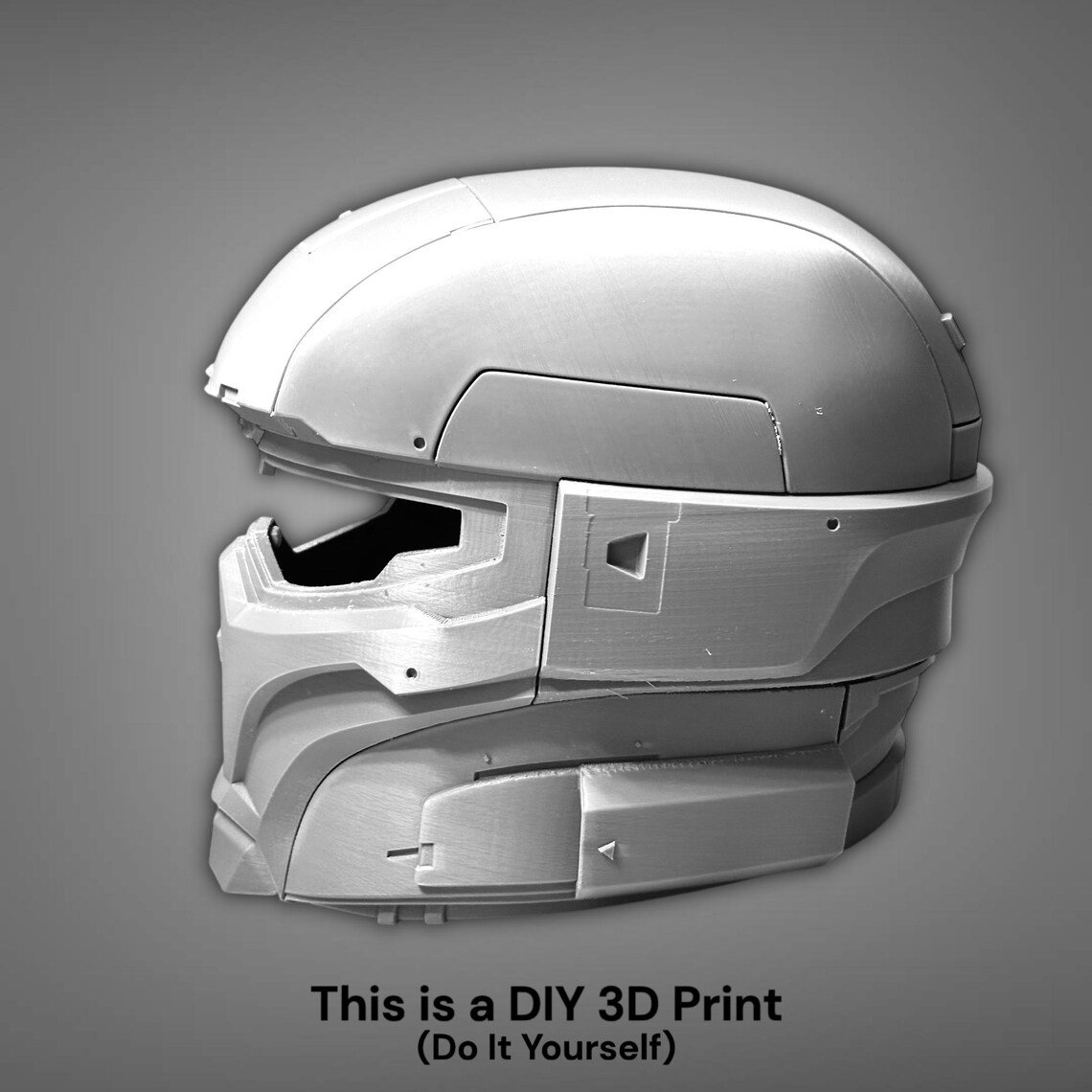 Halofied Imperial Super Commando Mandalorian Helmet – DIY Print Kit - Image 3