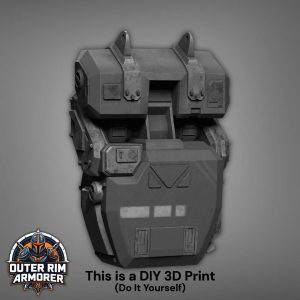 Halo Reach Jorge-052 Grenadier Spartan Backpack – DIY Print Kit