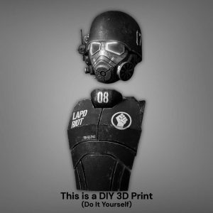NCR Ranger Armor and Helmet from Fallout New Vegas – DIY Print Kit