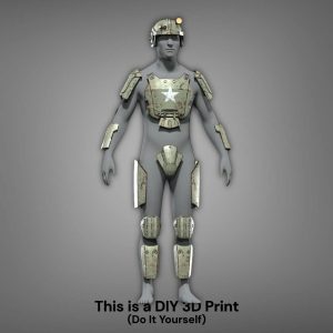 Combat Helmet and Armor Fallout 4 – DIY Print Kit