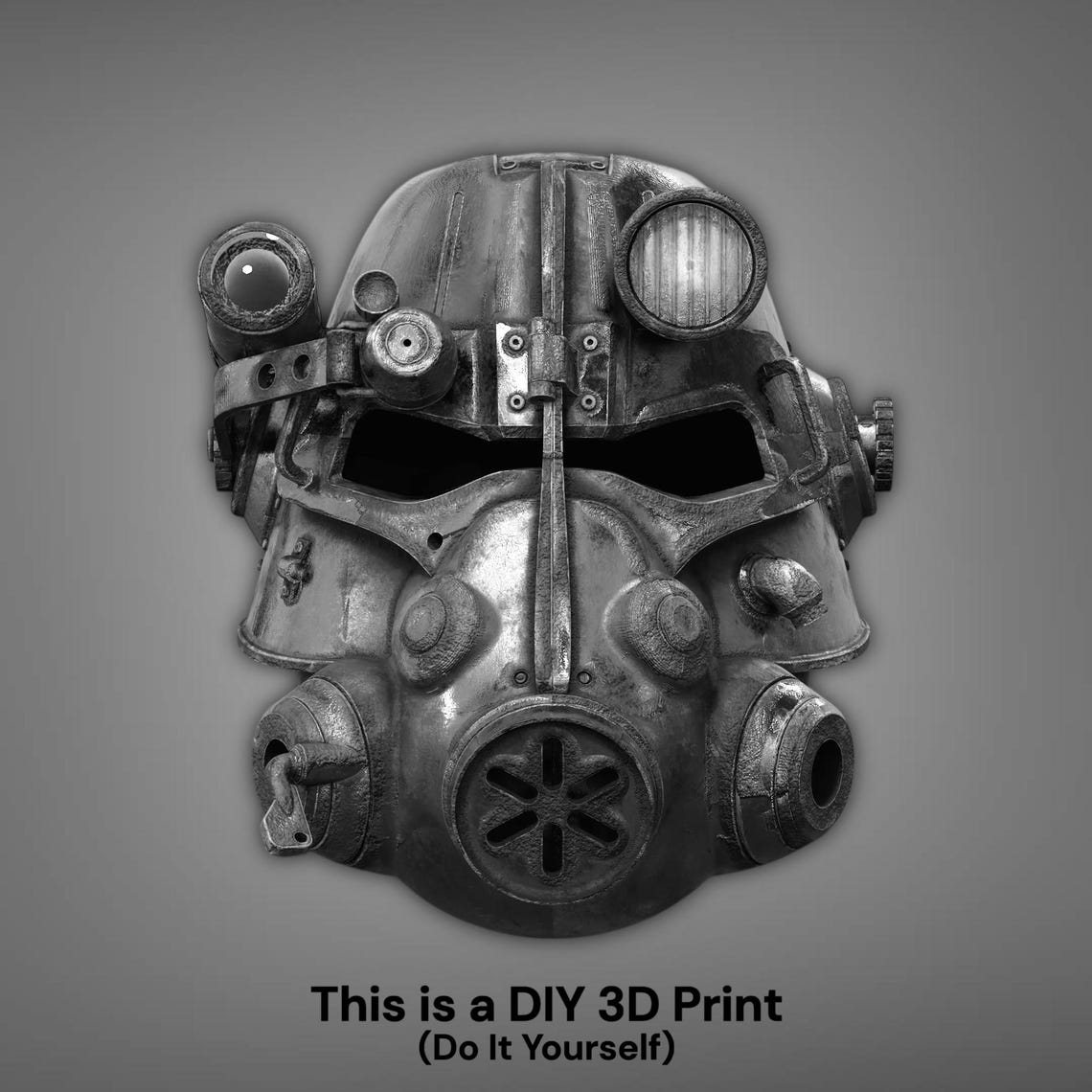 T-45 Power Armor Helmet Fallout – DIY Print Kit - Image 3
