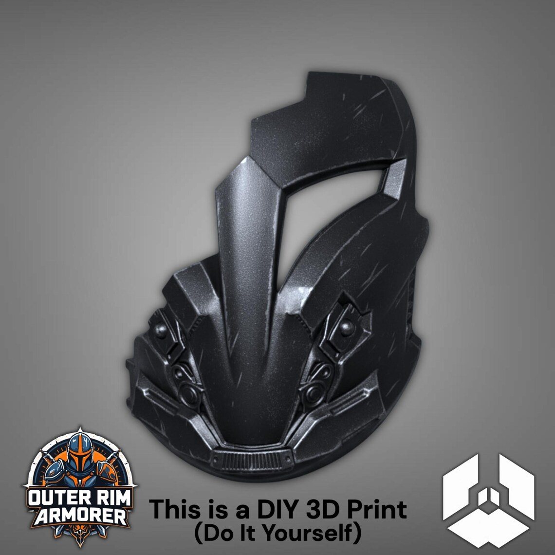 Arcann cosplay mask from SWTOR – DIY Print Kit 1 Arcann cosplay mask from SWTOR – DIY Print Kit