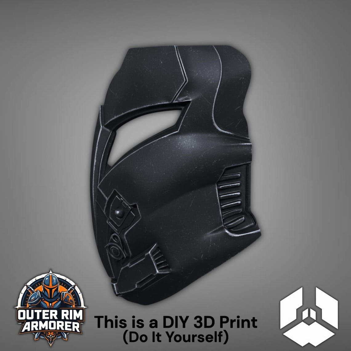 Arcann cosplay mask from SWTOR – DIY Print Kit 3 Arcann cosplay mask from SWTOR – DIY Print Kit - Image 3