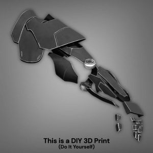 Arcann Arm Armor from SWTOR – DIY Print Kit