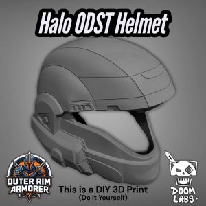 Halo Reach Spartan ODST Helmet – DIY Print Kit