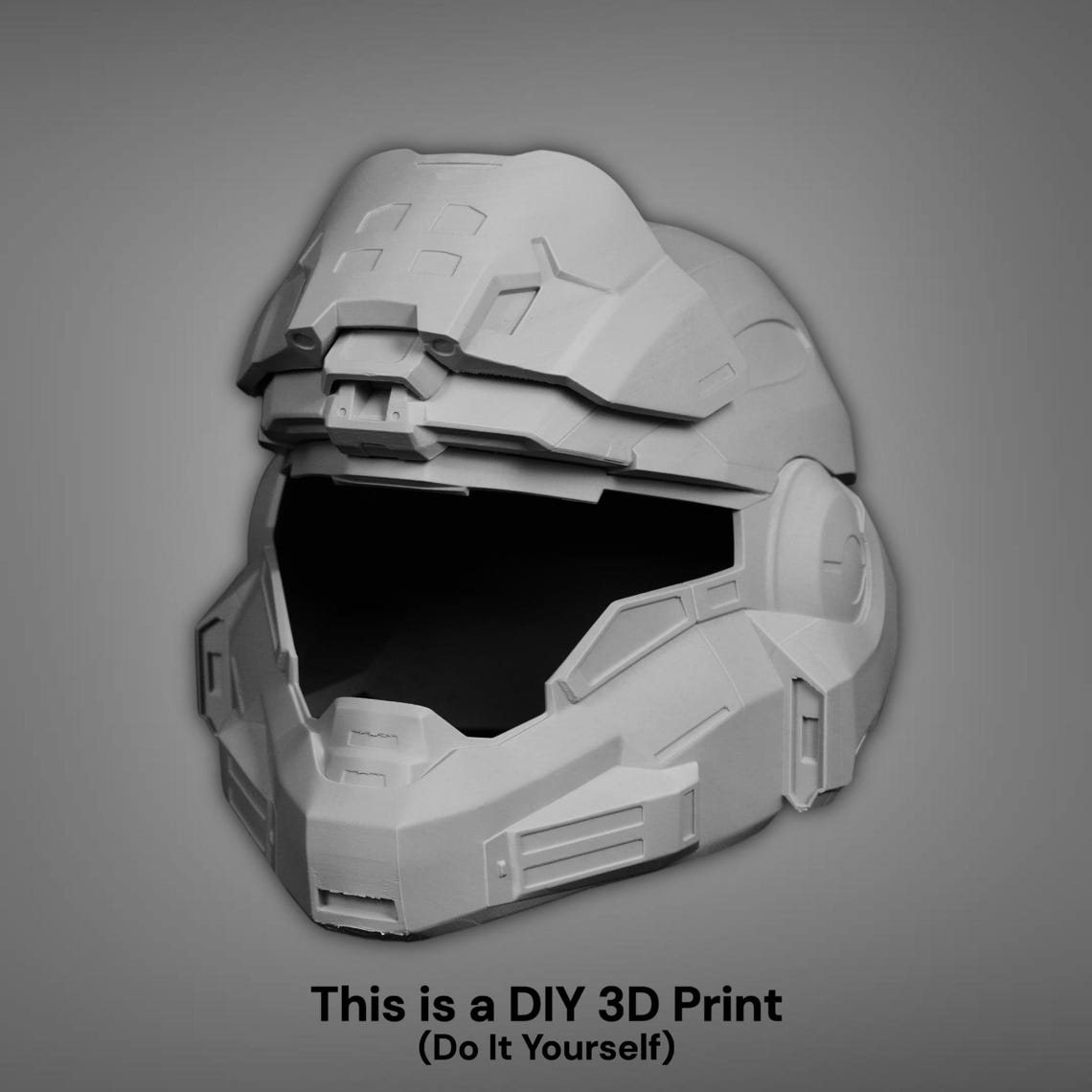Halo Reach Noble Six Cosplay Helmet – DIY Print Kit