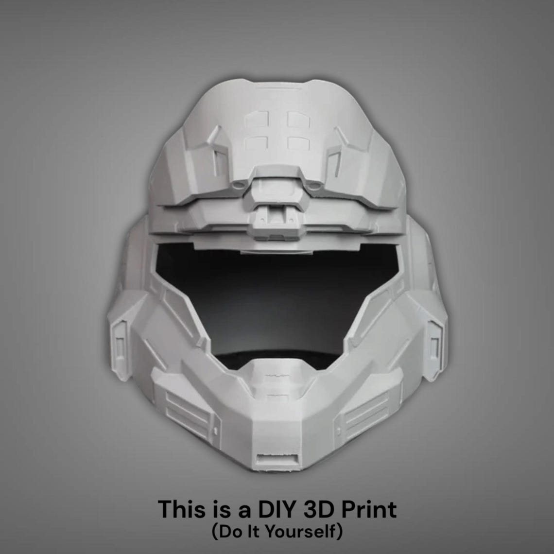 Halo Reach Noble Six Cosplay Helmet – DIY Print Kit - Image 3