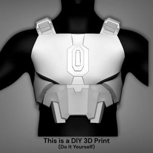 Custom Heavy Mandalorian Cosplay Armor – DIY Print Kit