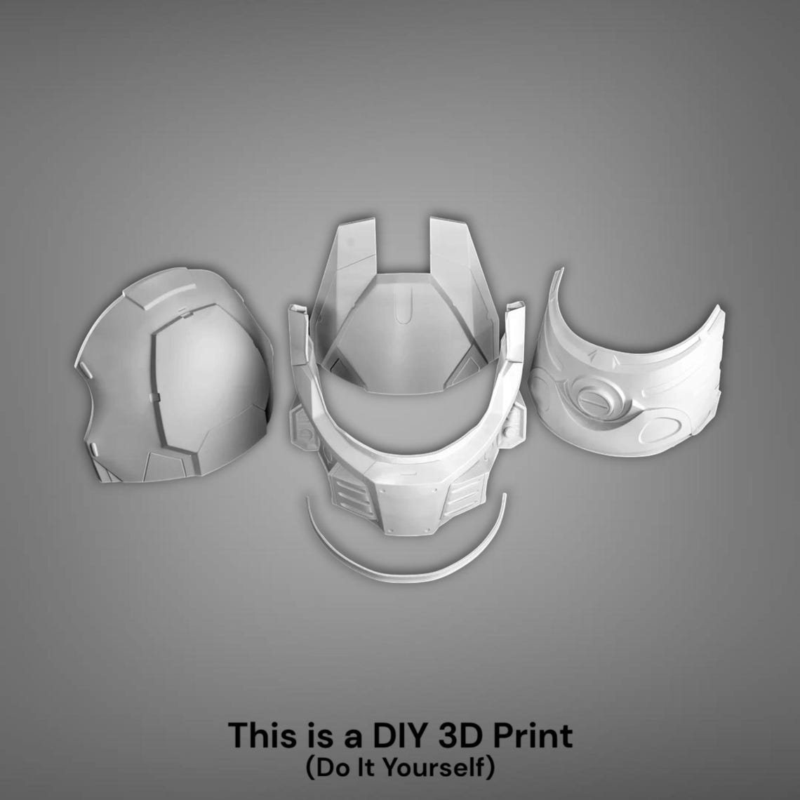 Halo Spartan Mark V Legacy Cosplay Helmet – DIY Print Kit - Image 4