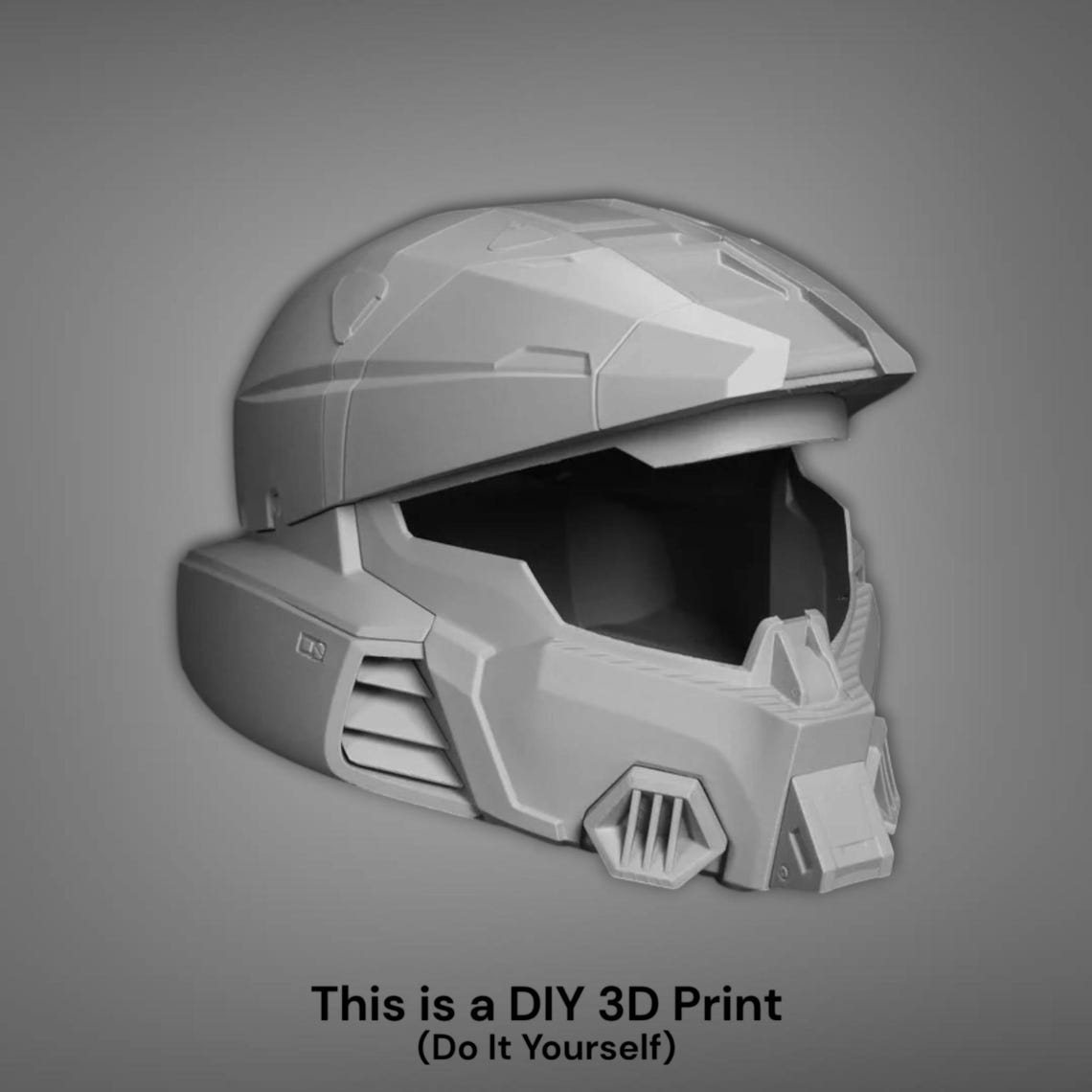 Halo Infinite Spartan Mark VII MJOLNIR Powered Assault Cosplay Helmet – DIY Print Kit - Image 2
