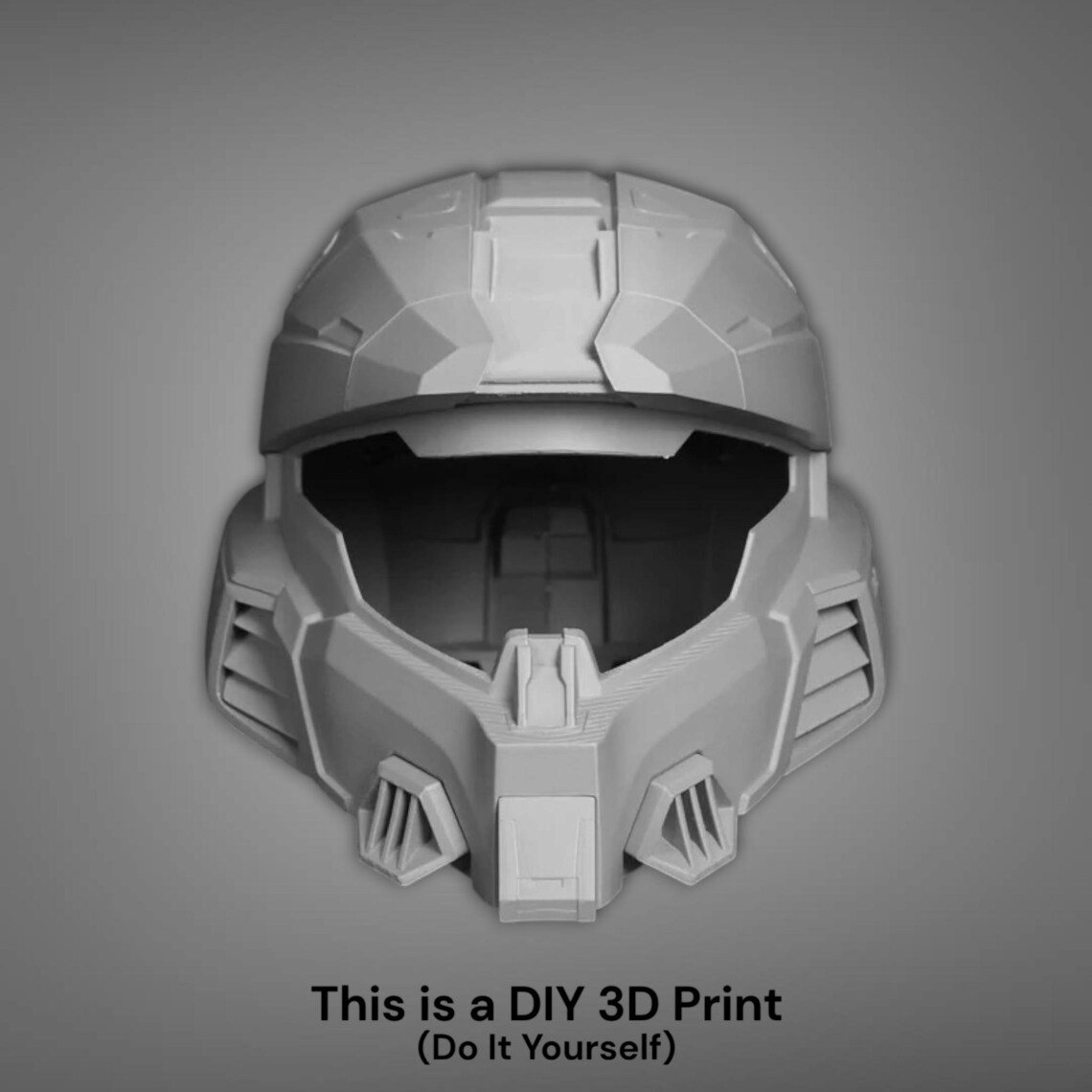 Halo Infinite Spartan Mark VII MJOLNIR Powered Assault Cosplay Helmet – DIY Print Kit - Image 3