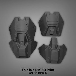 Halo Reach SAP ODST Cosplay Shoulder Armor – DIY Print Kit