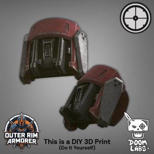 Halo Reach SAP EVA Shoulder Cosplay Armor – DIY Print Kit