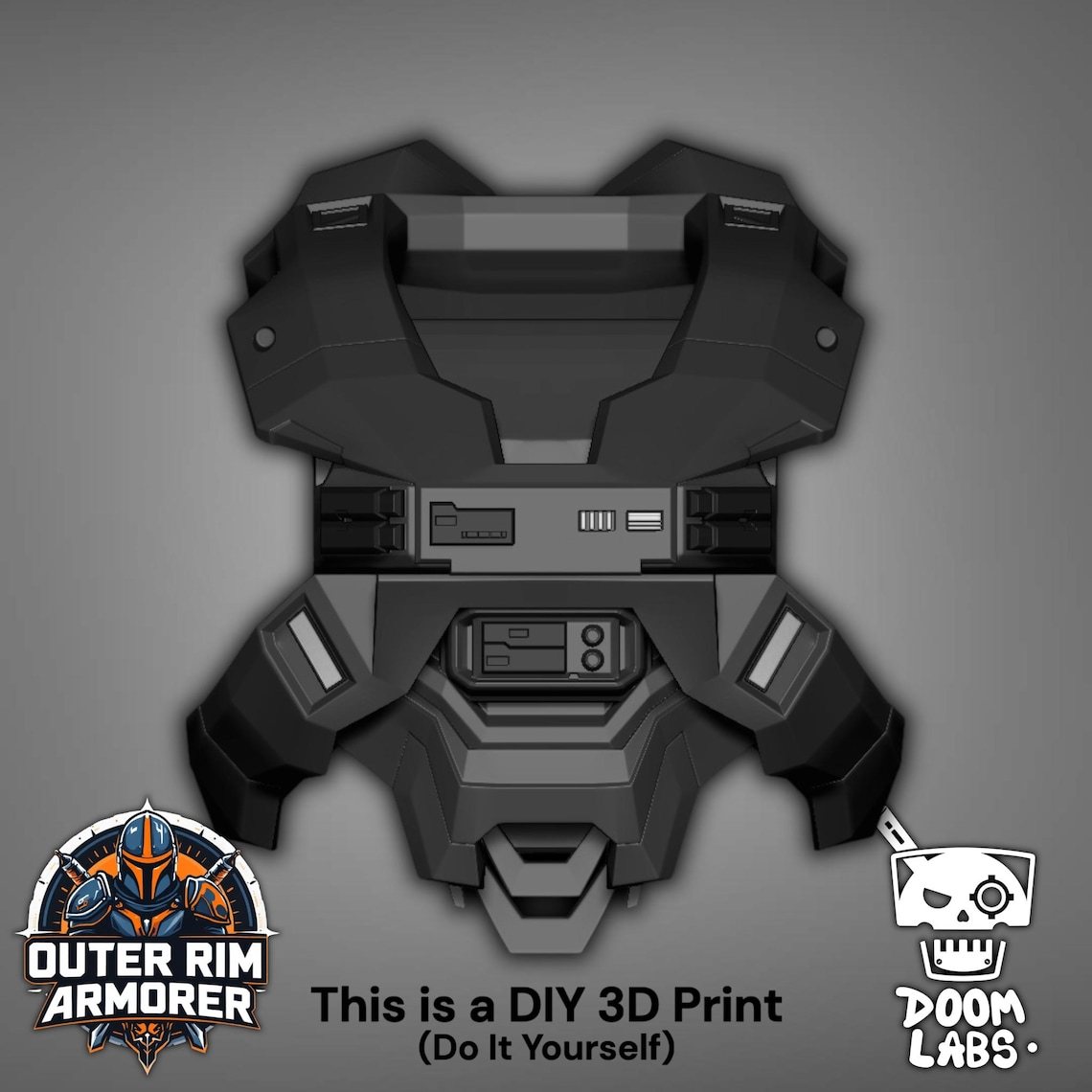Halo Reach Emile Cosplay Armor (Mark V(b) Armor Kit) – DIY Print Kit 3 Halo Reach Emile Cosplay Armor (Mark V(b) Armor Kit) – DIY Print Kit - Image 3