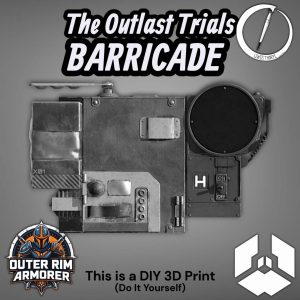 The Outlast Trials Barricade Rig for Cosplay | E.S.O.P. Rig – DIY Print Kit