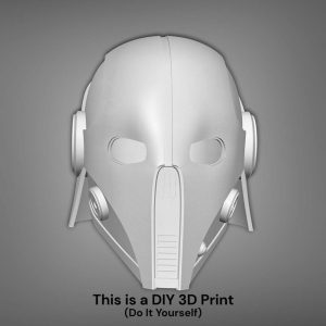 Custom Mandalorian Helmet by HoskWorkshop (Design C) – DIY Print Kit