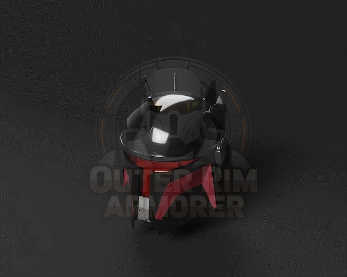 Moff Gideon Helmet – DIY Print Kit - Image 2