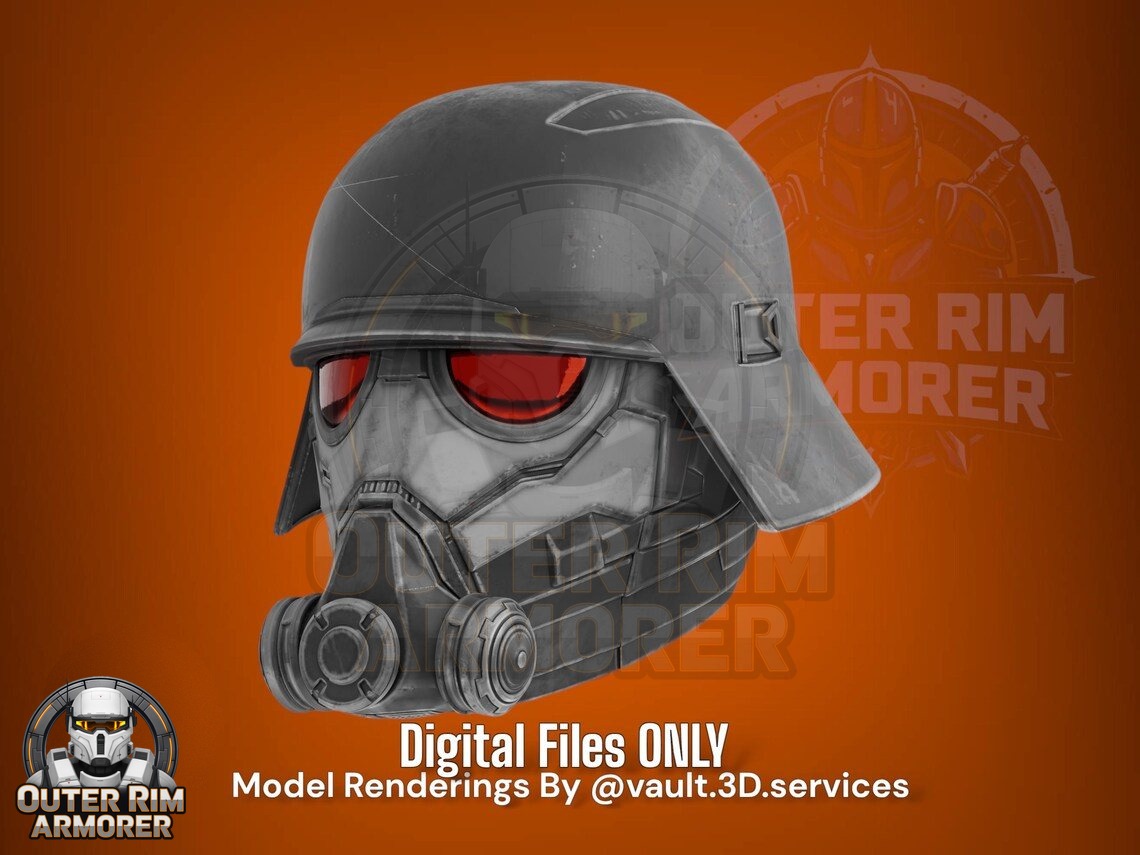 AF-91 Field Chemist Helmet – STL File 3 AF-91 Field Chemist Helmet – STL File - Image 3