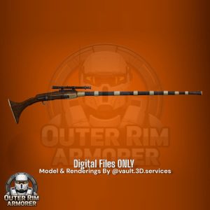 Boba Fett’s Tusken Raider Cycler Rifle – STL File