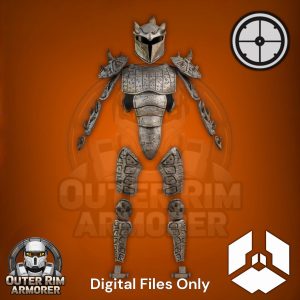 Early Crusader Mandalorian Armor and Helmet – STL File