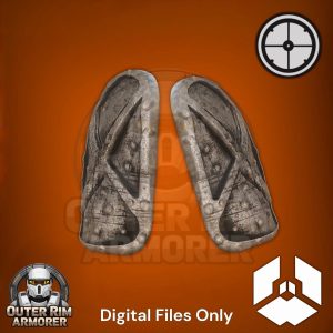 Early Crusader Mandalorian Bicep Armor – STL File