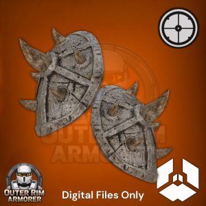 Early Crusader Mandalorian Shoulder Armor – STL File