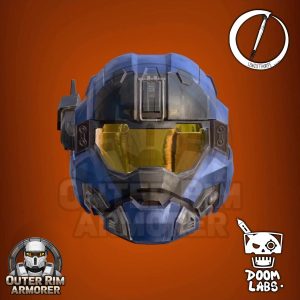 Halo Reach Commander Carter Commando Helmet