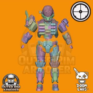 Halo Reach Emile EVA Helmet, Armor and Props – STL File