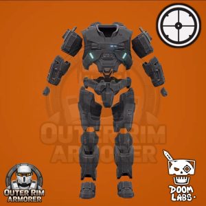 Halo Reach Mark V(b) MJOLNIR Armor – STL File