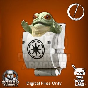 Life-Size Baby Rotta Hutt and Clone Trooper Backpack – STL File